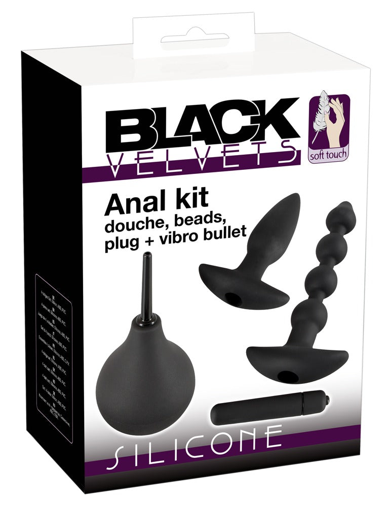 Black Velvet Anal Kit