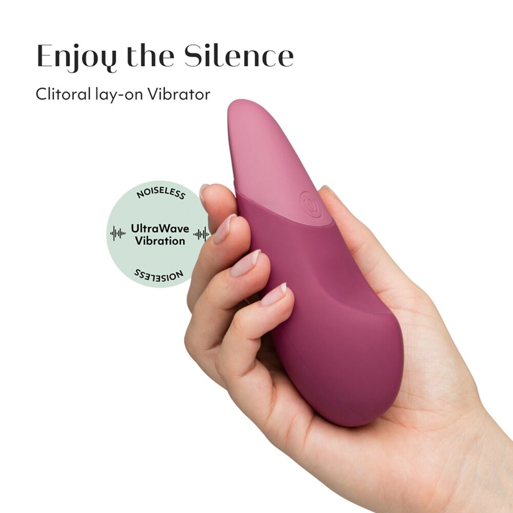 Womanizer VIBE Klitorisstimulator Mørk Rosa