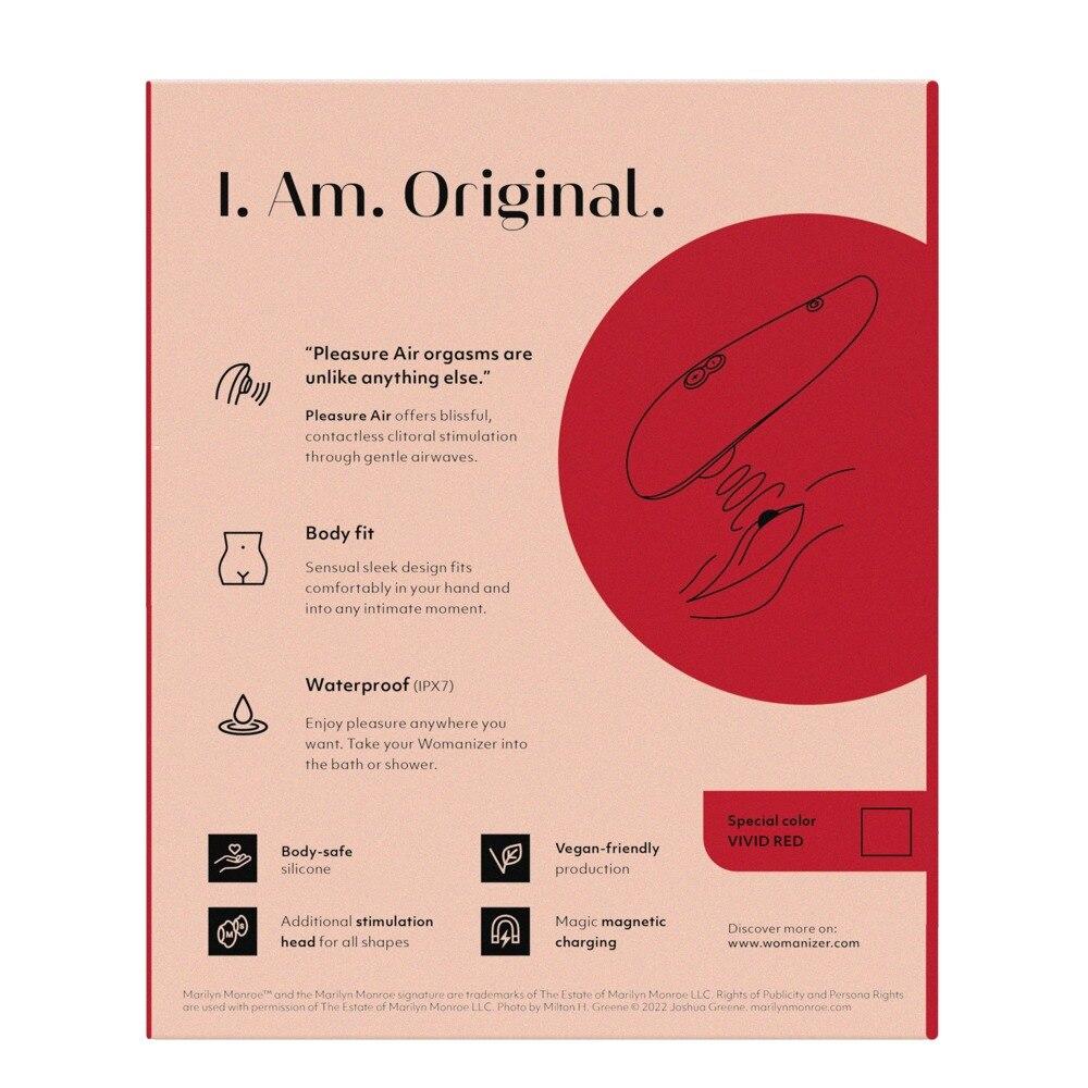 Womanizer Marilyn Monroe Special Edition - Rød