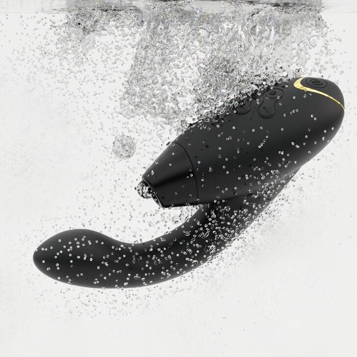 Womanizer Klitoris og G-Punkt stimulator Duo 2 Sort