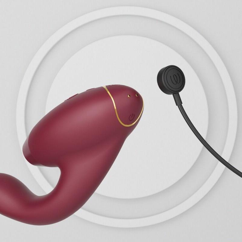Womanizer Klitoris og G-Punkt stimulator Duo 2 Dyp Rød